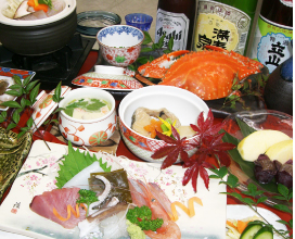 富山湾の魚をふんだんに使った料理
